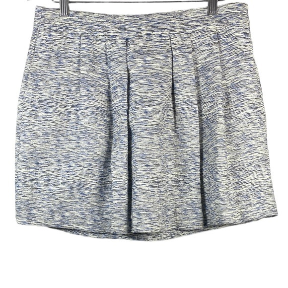 Zara Dresses & Skirts - Zara Tweed Mini Skirt With Pleats & Pockets Lined Size Large